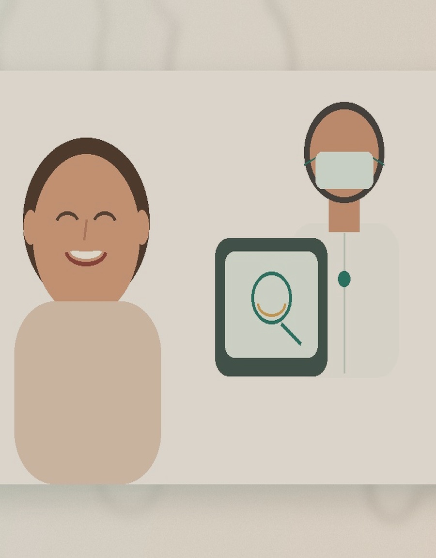 Dental clinic registration visual